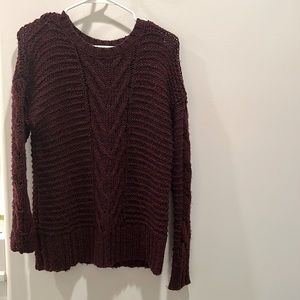 Maroon sweater